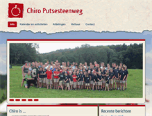 Tablet Screenshot of chiroputsesteenweg.be